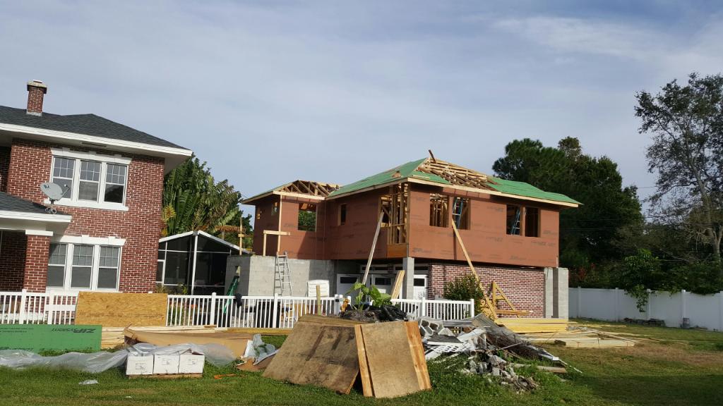 New home construction framing Jacksonville FL — Blue Diamond Building general contractor